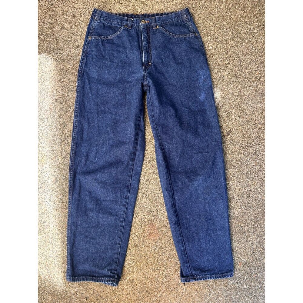 Vintage Brittania elastic back waist jeans